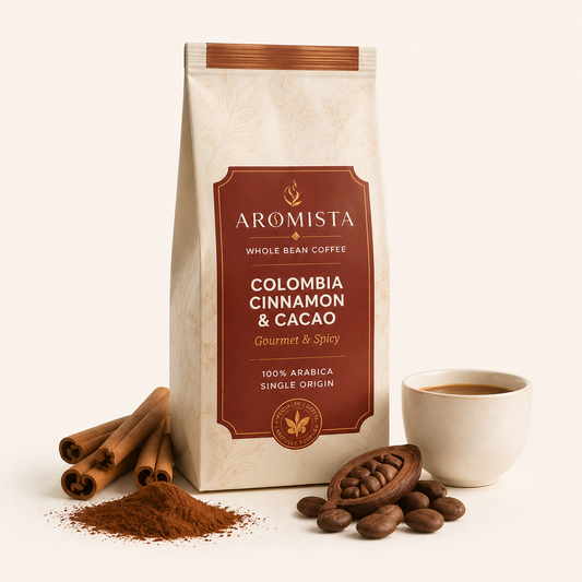 Colombia Bean Coffee Cinnamo & Cacao